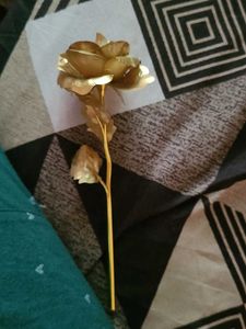 Elegant Gold Rose - Timeless Beauty