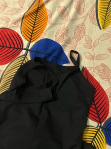 Black Spaghetti Strap kurti