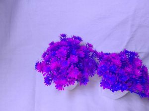 Set of 2 Purple Artificial Plants