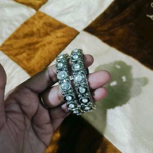 Elegant Stone Studded Bangles