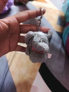Cute Elephant Keychain Plush Toy