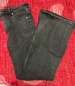 H&amp;M Dark Wash Flared Jeans