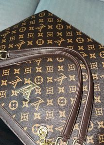 Stylish Monogram Tote Bag
