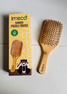 Imeco Bamboo Paddle Brush