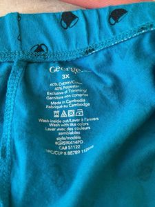Comfortable Teal Pajama Shorts