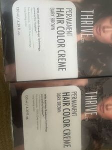 Thrive Permanent Hair Color Creme pack of 2