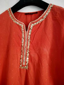 Embellished Kurti melange Brand Size Issues