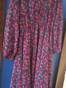 Floral Print Midi Dress