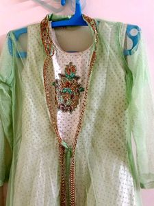 Elegant Green Kurta Set