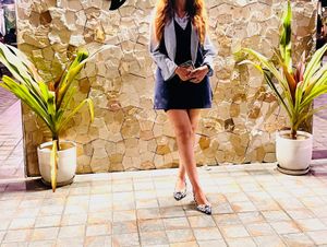Chic Denim Pinafore Dress