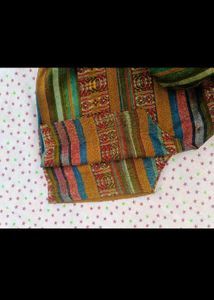 Bohemian Striped Kurta Set