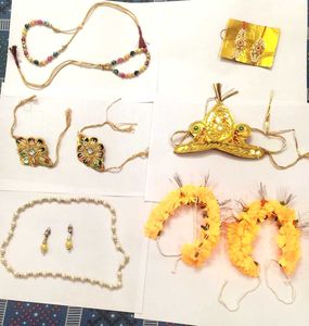 Krishna Dress Material
