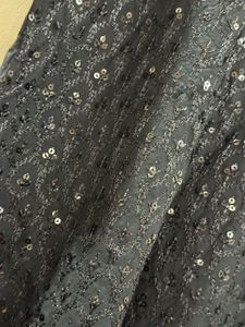 Elegant Black Sequined Kurta