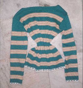 Striped Long Sleeve Sweater