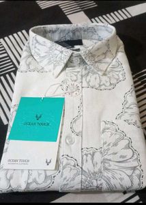 Premium Floral Print Party Wear Shirt