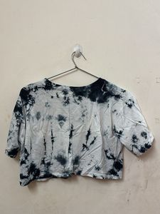 Tie-Dye Crop T-Shirt
