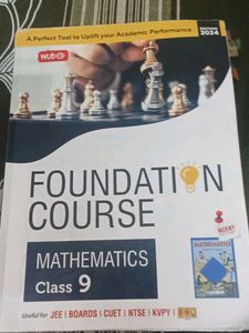 Foundation Course Mathematics Class 9