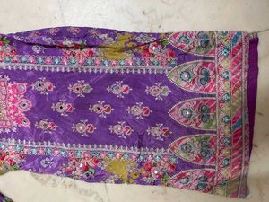 Purple Floral suit