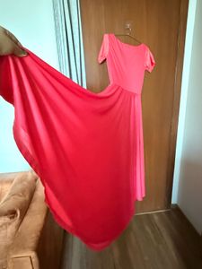 Stunning Pink Anarkali Gown