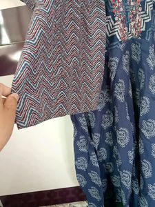 Very Comfortable Biba Kurti Palazzo Set