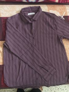 Classic Striped Button-Down Shirt