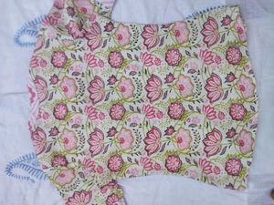 floral kurti .