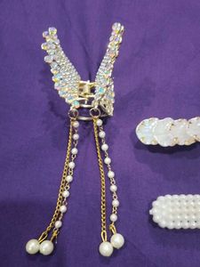 Elegant Hair Clips combo 🤩