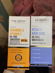 Dr. Sheth's Sunscreen & Moisturizer