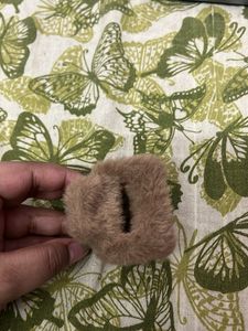 Fluffy Scrunchie Hair clutch