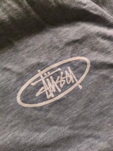 Grey Stussy Hoodie