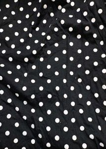 Black &amp; White Polka Dot "Love" T-Shirt