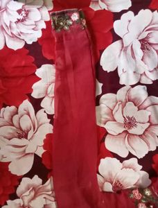 Elegant Red Ethnic Gown