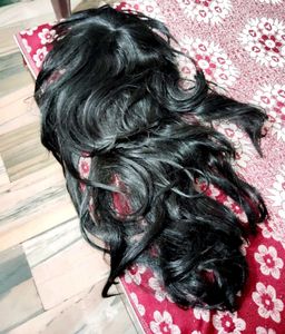 Long Wavy Black Wig