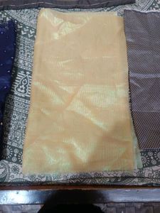 Shimmering Yellow Fabric