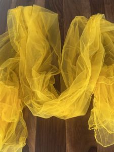 Beautiful Floral Frill Blouse Choli+ Dupatta