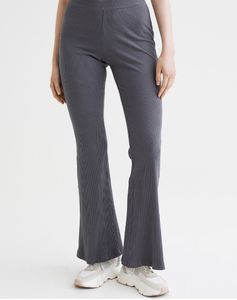 H&amp;M Flared Ribbed Leggings For Women