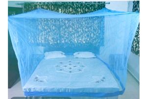 Mosquito Net Double Bed Full Size White Colour