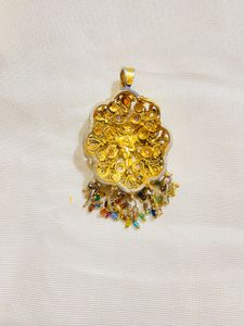 Vintage Gemstone Pendant Necklace