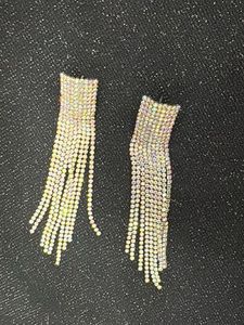 Sparkling Crystal Dangle Earrings
