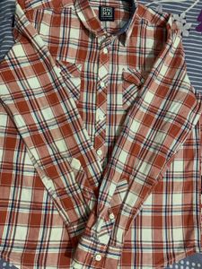 Boy's Plaid Button-Up Shirt