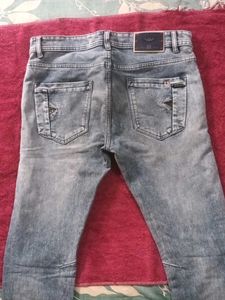 Light Wash Denim Jeans