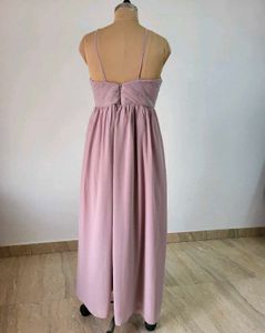 Elegant Pink Maxi Dress