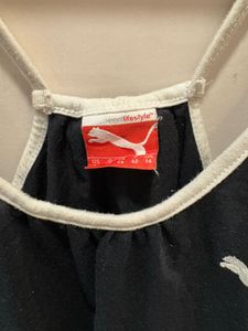 Puma Black Cami Top
