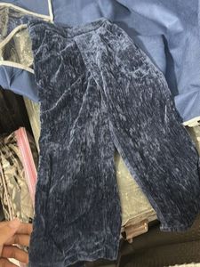 Velvet Cropped Jacket with Lace Collar