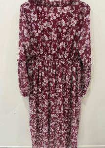Combo of 2 Maxi &amp; Midi Floral Print Dresses