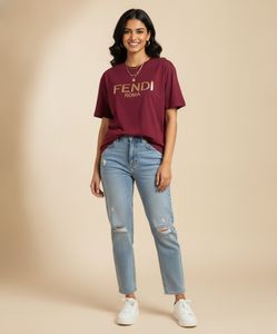 'T-shirt For Girls' at discounted price 😍