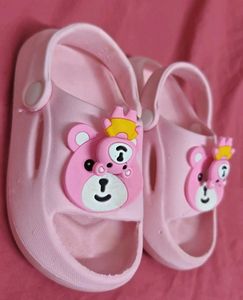 Cute Pink Bear Sandals for Kids