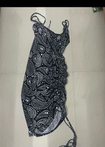 Stylish Paisley Print Mini Dress