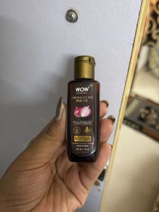 wow hair oil with onion extract