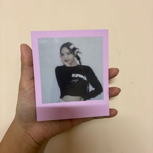 Lisa official Blackpink tour Polaroid